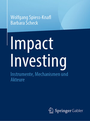 cover image of Impact Investing
